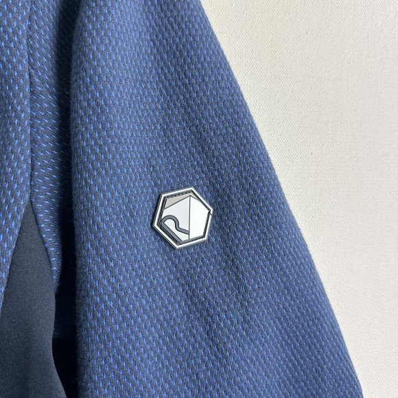 Regatta Great Outdoors Mens Highton Fleece Jacket Size Medium Blue Full Zip - Picture 4 of 12